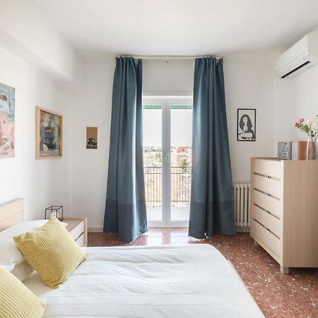 Amoretti Apartment, 6 Persone, 3 Camere, 2 Bagni, Balcone, Wi-Fi, Metro B Monti Tiburtini Рим Екстериор снимка