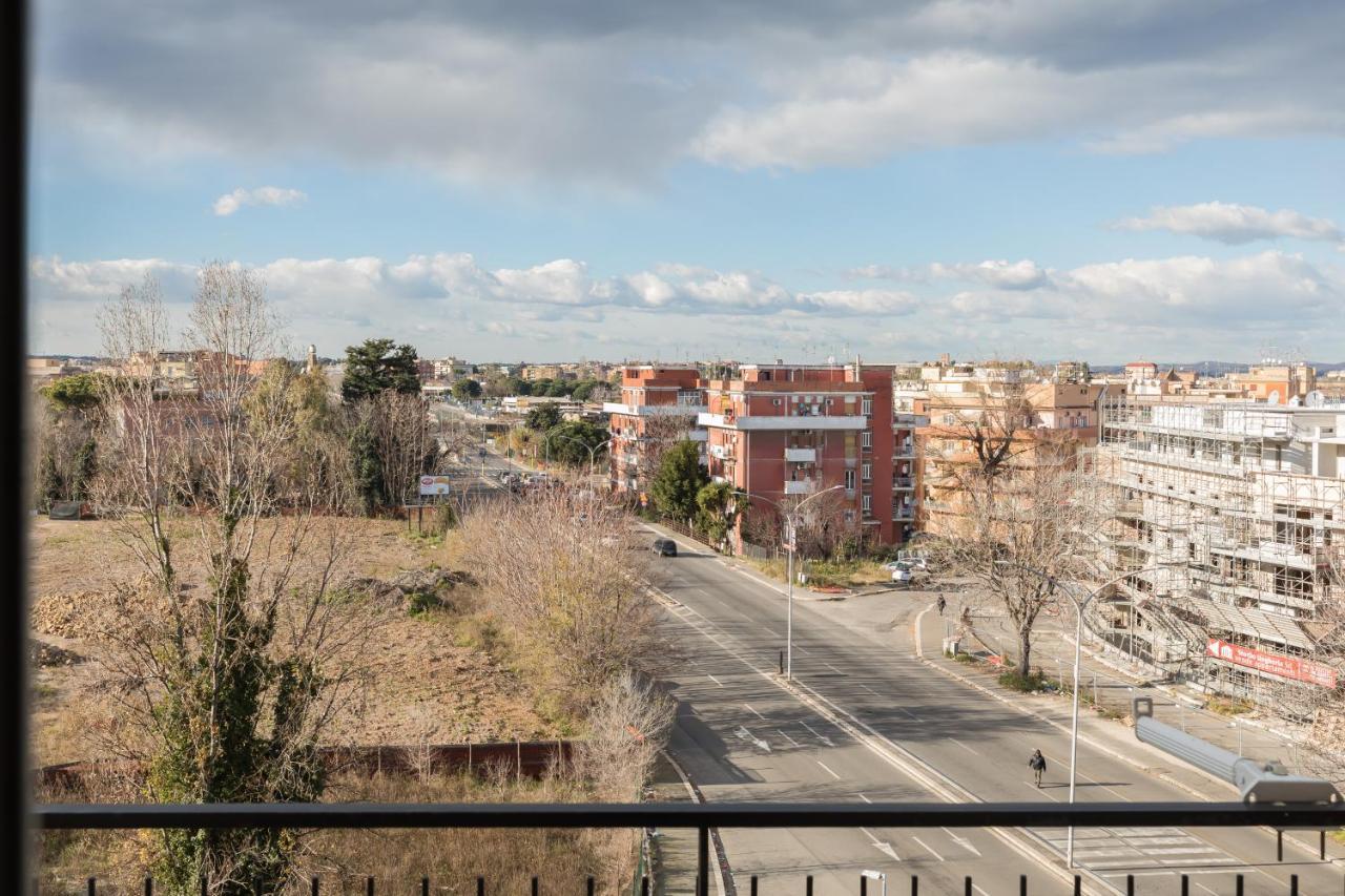 Amoretti Apartment, 6 Persone, 3 Camere, 2 Bagni, Balcone, Wi-Fi, Metro B Monti Tiburtini Рим Екстериор снимка